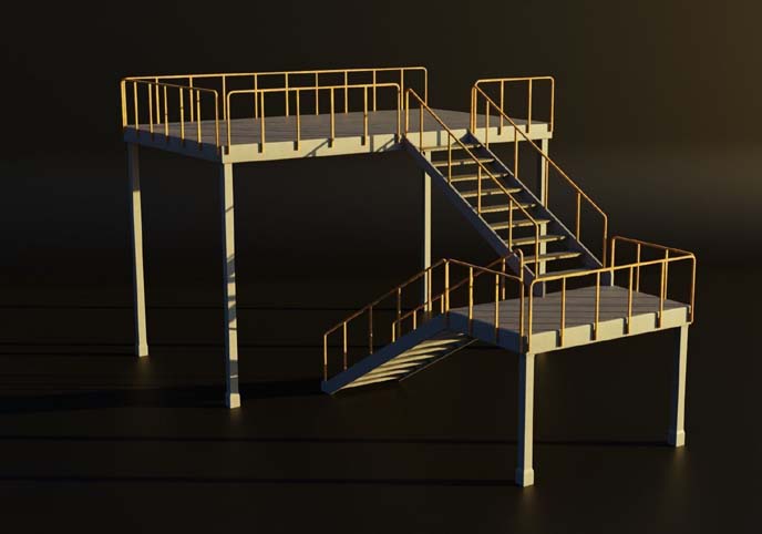 Industrial Stair 1