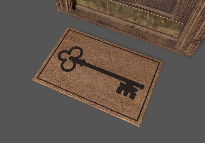 Door mat Cranberry