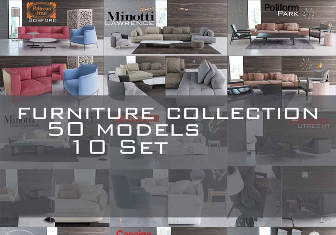 Furniture collection Vol 1