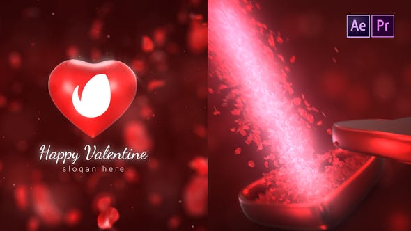 Videohive - Valentine Sweet Logo Reveal - 35877406