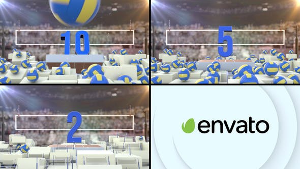 Videohive - Volleyball Countdown - 35842819