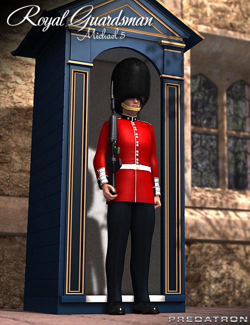 Royal Guardsman (conv. from M5) for Genesis 8 Male(s)