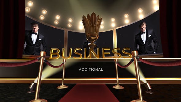 Videohive - Award Ceremony 5 Trophies - 35838318