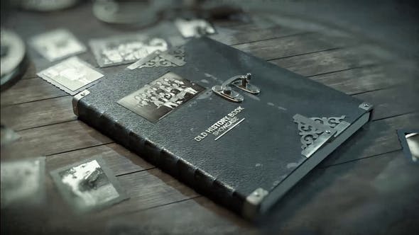 Videohive - Old History Book Showcase - 35581385