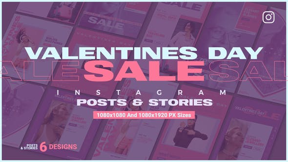 Videohive - Valentine's Day Sale Instagram Ad V111 - 35811527
