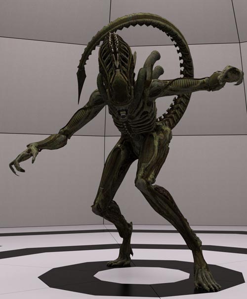 Xenomorph Alien Warrior
