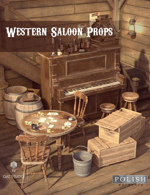 Western Saloon Props