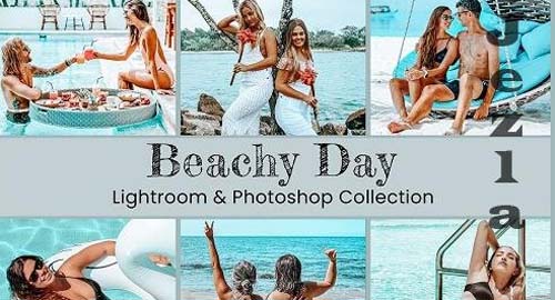 Beachy Day Photoshop Actions Presets - 6964173