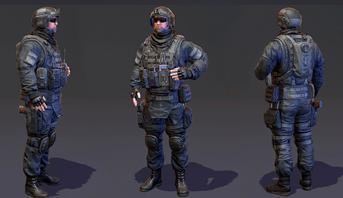 Unreal Engine - Modern Soldier Camo Pack