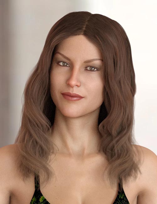 Caitlyn Hair for Genesis 3 and 8 Female(s)