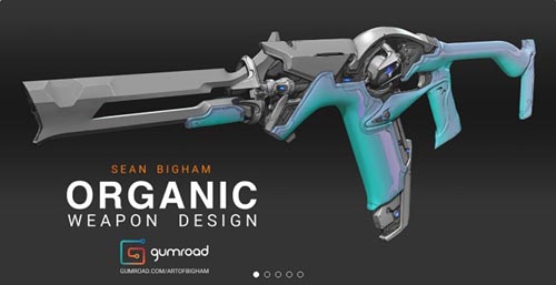 Gumroad - Organic Weapon Design Tutorial v2.0