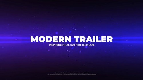 Videohive - Modern Trailer for FCPX - 35906716