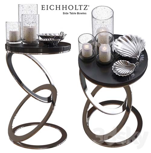 Eichholtz Side Table Bowles with accesories