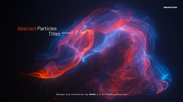 Videohive - Abstract Particles Titles V3 - 35989781