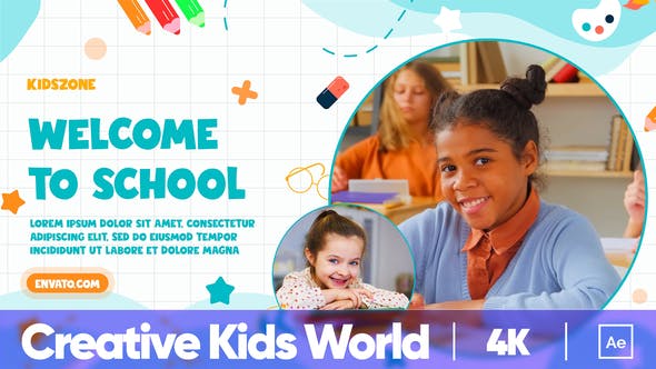 Videohive - Creative Kids World Promo - 36240183