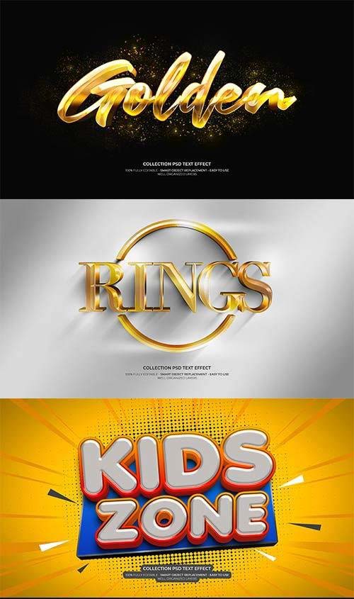 Psd text effect set vol 238