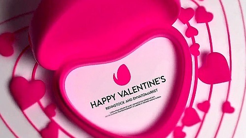 Videohive - Valetines Day Heart Logo - 36185639
