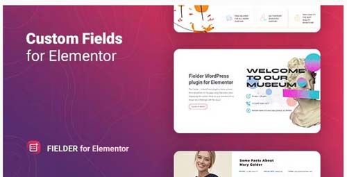 CodeCanyon - Fielder v1.0.0 - WordPress Custom Fields for Elementor - 36051940