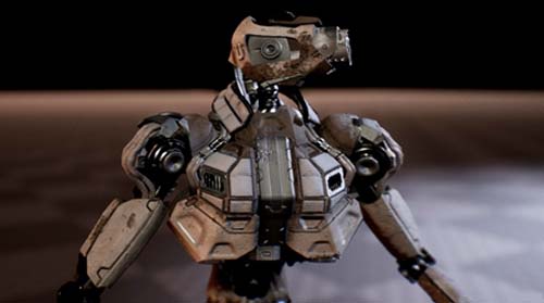Unreal Engine - Sci Fi Robot