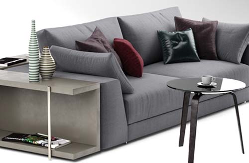 Argo gray sofa AG002 - MisuraEmme