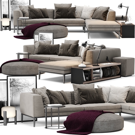 B and B Italia Michel Sofa 12