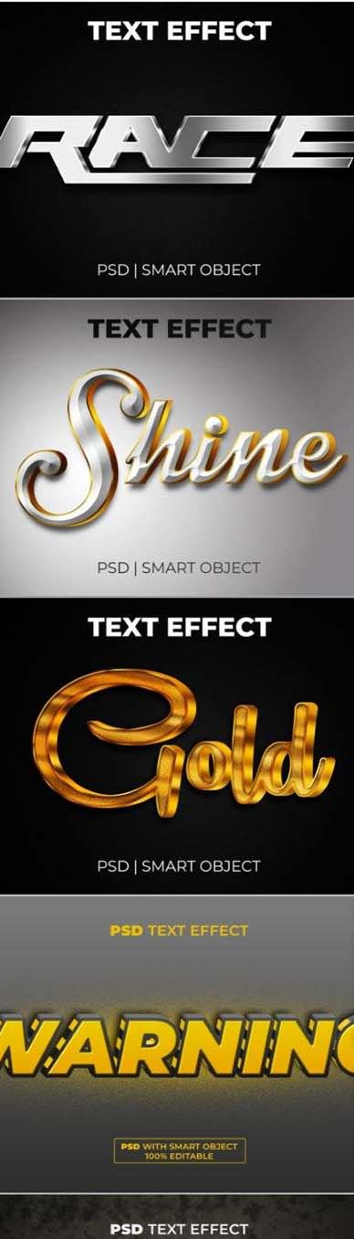 Psd text effect set vol 317