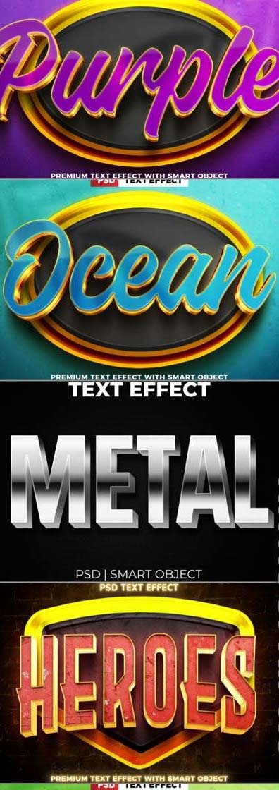 Psd text effect set vol 319