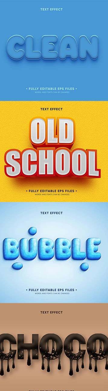 Editable Text Font Effect in PNG