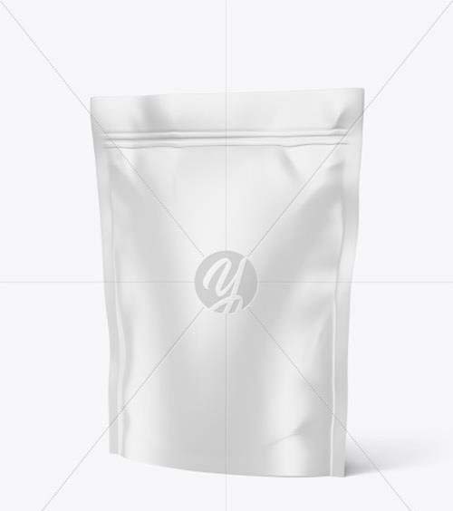 Matte Stand-Up Pouch Mockup 48087