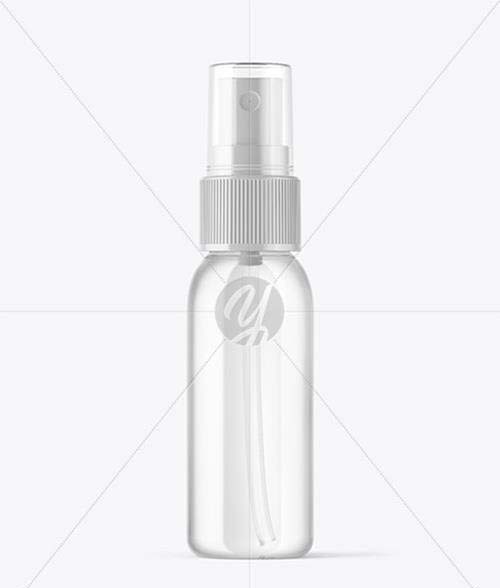 Clear Spray Bottle Mockup 46914