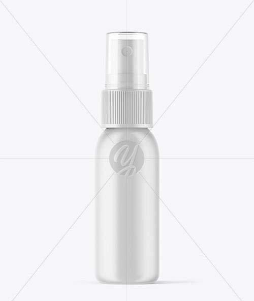 Matte Spray Bottle Mockup 46910