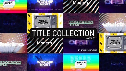 Videohive - Title Collection Pack 2 36377982