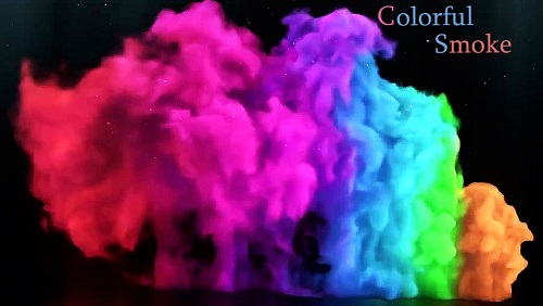 Colorful Smoke Logo V1 788302 - Project for After Effects