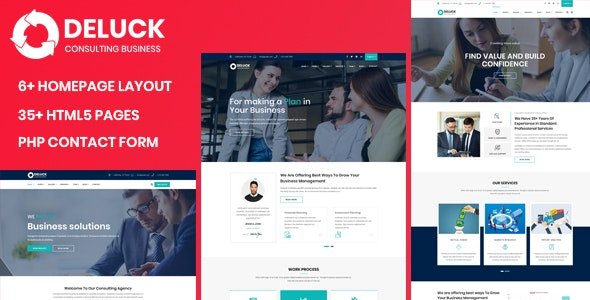 ThemeForest - Deluck v1.2.1 - Multipurpose Business Agency & Corporate Template - 24100365