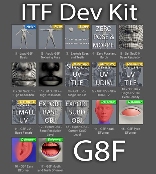 ITF Dev Kit For Genesis 8 Female
