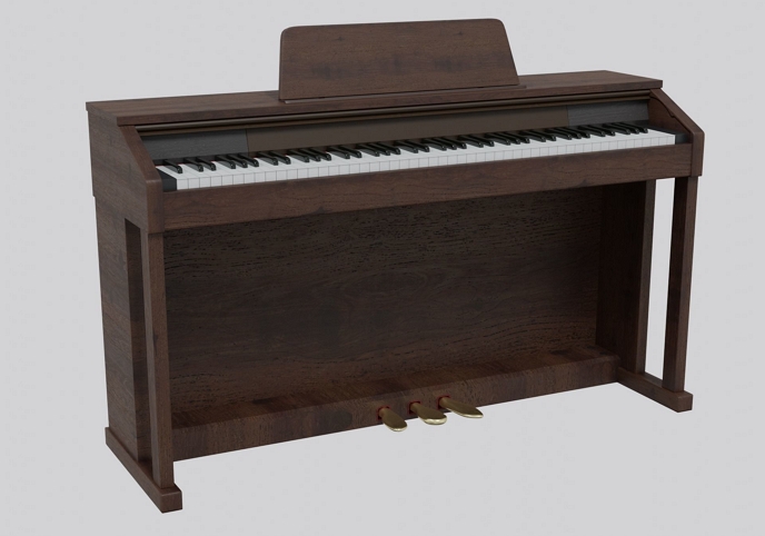 Modern Slim Piano - Clavinova Style