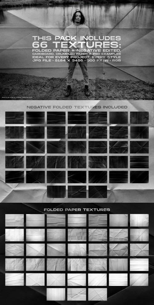Creativemarket - Folded Paper Textures Collection - 7085753