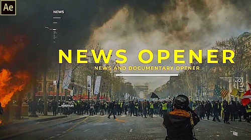News And Documentary Opener 586235 - Project for After Effects
