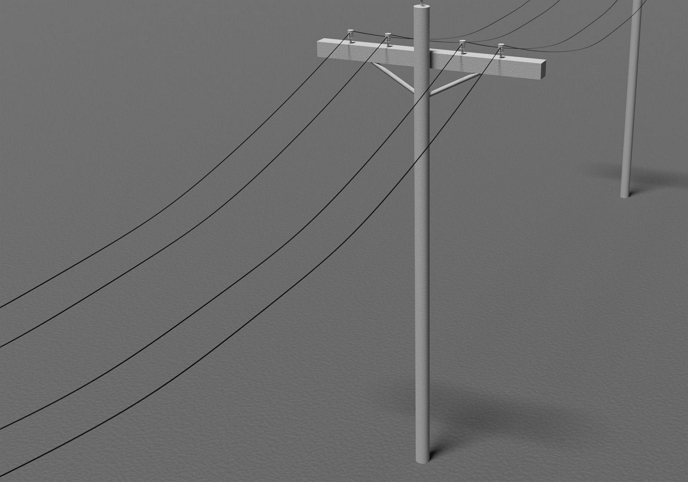 Utility poles