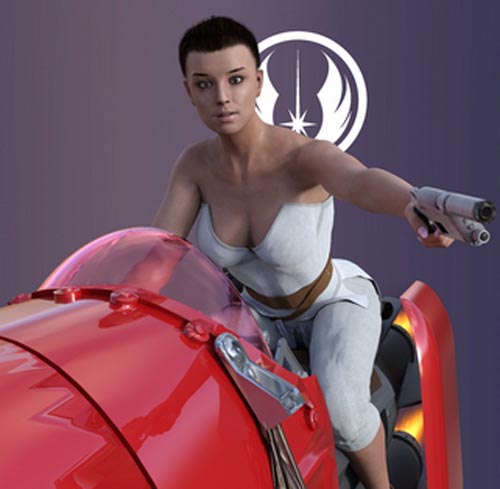 Jedi For Genesis 8 and 8.1 Female
