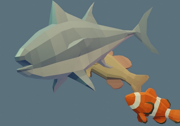 Low Poly Fish