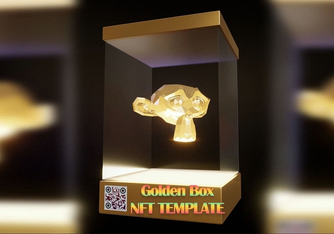 FREE - Golden Box - NFT Template