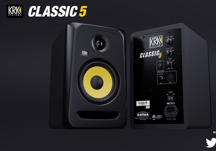 KRK Classic 5 Studio Monitor Speakers