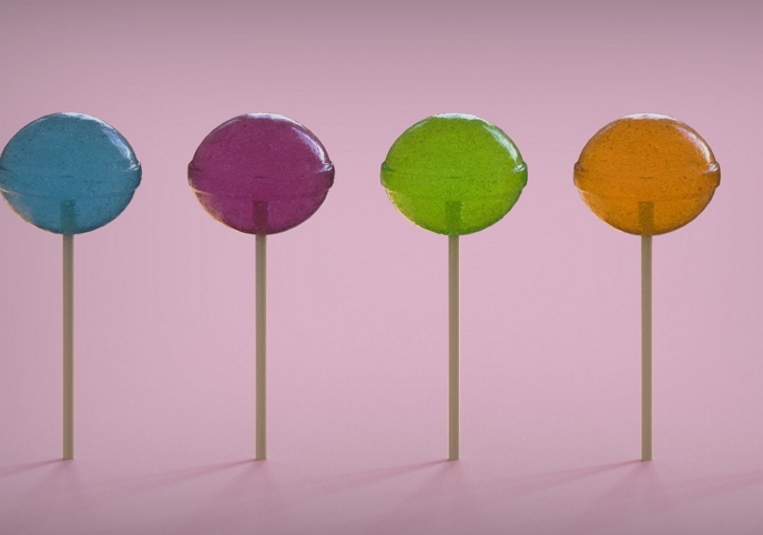 Lollipop candy