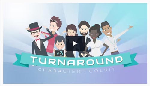 Turnaround Character Toolkit 3 for Adobe After Effects