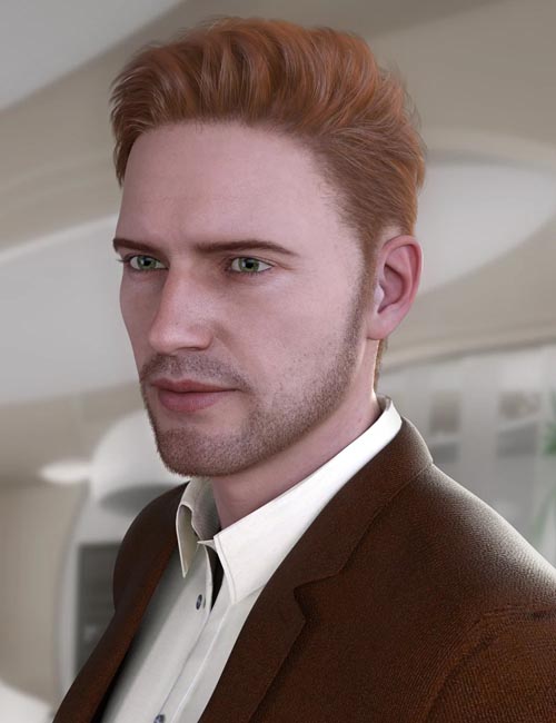 Martin Hair for Genesis 8 Males