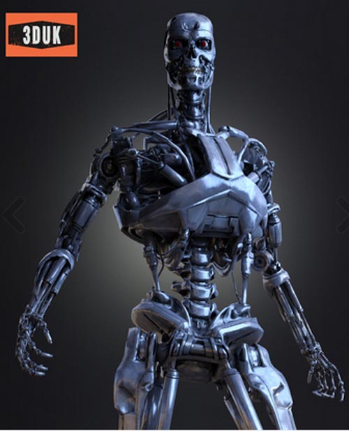 Terminator T-800 Endoskeleton For G8M