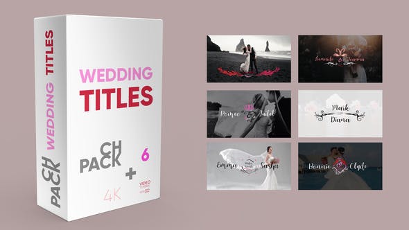 Videohive - Wedding Titles 36821562