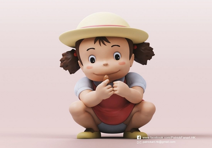 Mei Kusakabe-My Neighbor Totoro