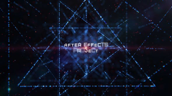 Videohive - Abstract Particles Titles - 32884417